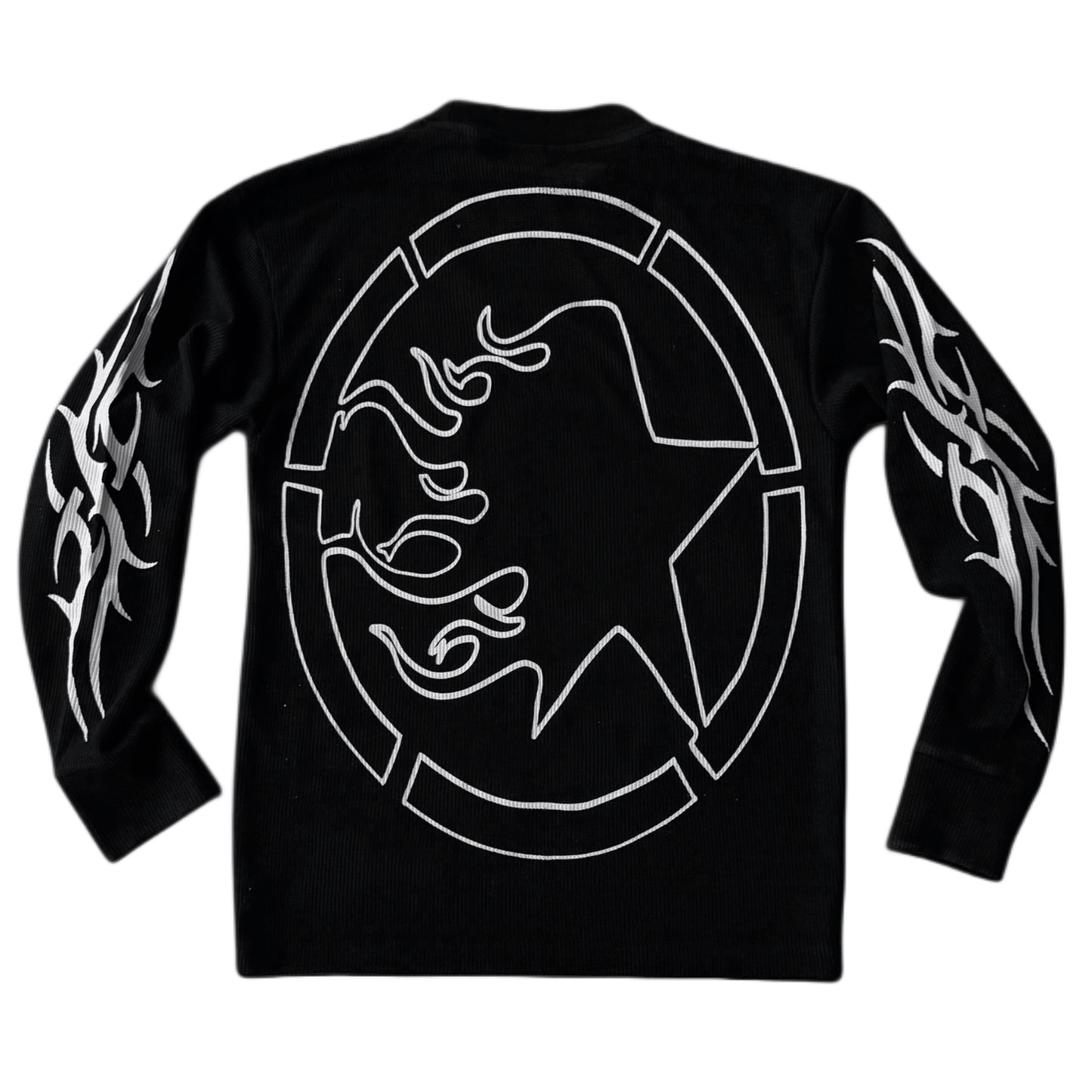 "Signs Of Peace" Thermal Long Sleeve Tee