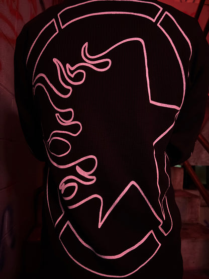 "Signs Of Peace" Thermal Long Sleeve Tee