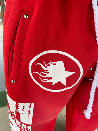 Firestar Red “War” Pants